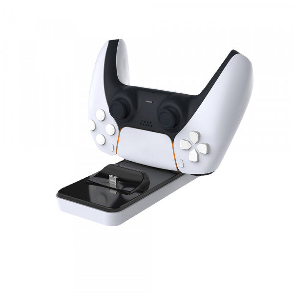 Kit PS5 2 in 1 – Base Ricarica Doppio Controller + Grip Antiscivolo Premium