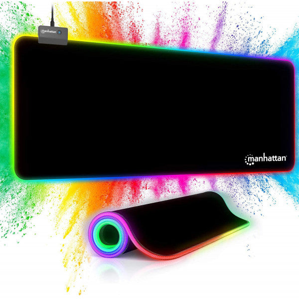 Setup Gaming RGB Completo – Mouse 6400 DPI + Tastiera LED + Tappetino XXL Illuminato