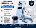 Kit Energia Premium 3 in 1 – Potenza reale, design elegante, ricarica super veloce.
